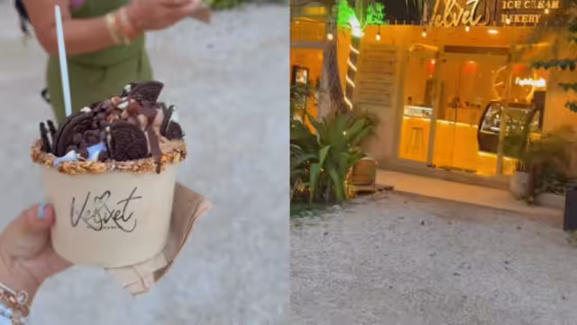Usuarios criticaron a la influencer por pagar un precio tan alto por los helados