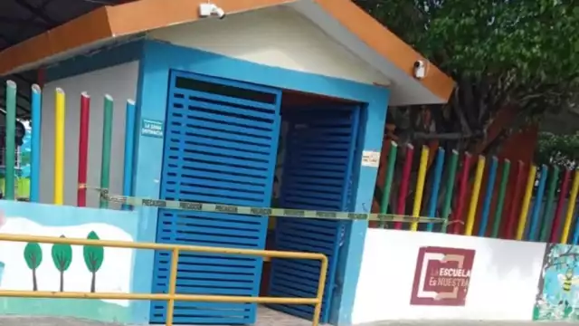 Un robo fue reportado en el Jardín de Niños “Alicia Ortiz Alcocer” de San Antonio Cárdenas.