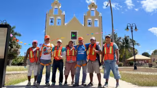 Concluyen trabajos de restauración en la Iglesia de San Antonio de Padua en Hopelchén