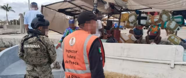 La Marina estuvo a cargo de los operativos en la costa yucateca