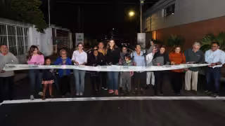 Mérida entrega calles renovadas en la colonia Maya: incluyen drenaje pluvial