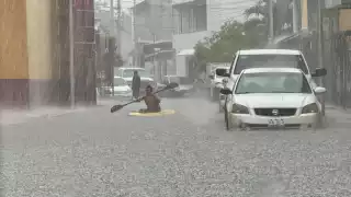 El pasado sábado, Ciudad del Carmen registró la mayor cantidad de lluvia en lo que va del año, con más de 137 milímetros, según Protección Civil.