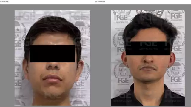 Los detenidos y vinculado fueron identificados como Ángel Arturo “N” e Iván Leonel “N”