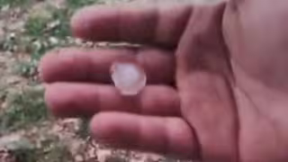 Tormenta con granizo deja sin luz comunidades del noroeste de Quintana Roo