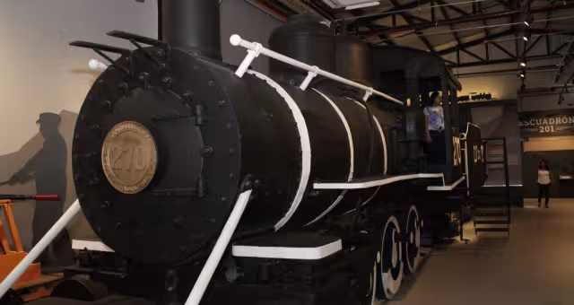 El Museo del Ferrocarril se encuentra en el Gran Parque La Plancha