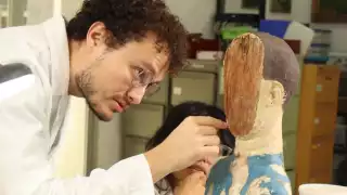 INAH restaura imagen de la Virgen de la Candelaria tras intervención no autorizada en Maxcanú