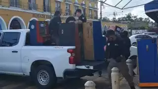 Federales realizan operativo cerca del mercado municipal con apoyo del Ejército y Guardia Nacional