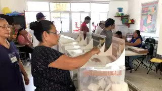 La consejera electoral reconoció  la dificultad debido al presupuesto  y la supensión de actividades.