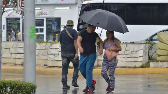 Las lluvias serán fuertes este fin de semana en Quintana Roo Las lluvias serán fuertes este fin de semana en Quintana Roo