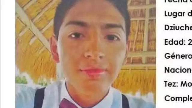 Autoridades buscaron a los responsables de la desaparición del joven sin encontrarlos