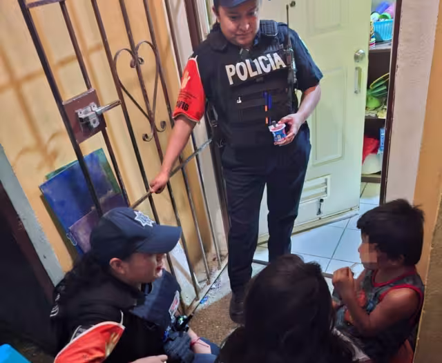 El rescate fue realizado por la Secretaría de Seguridad Ciudadana Municipal (