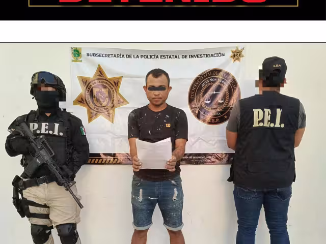 Detienen a extranjero de robar a agencias de cerveza en Tizimín, Yucatán.