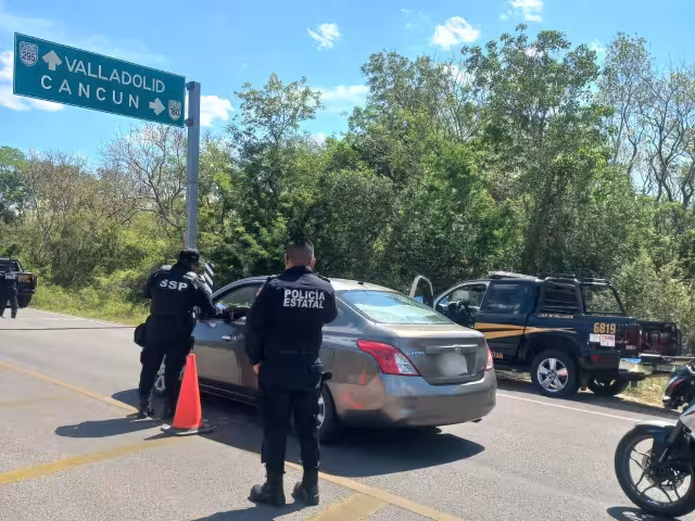 Hay rondines de vigilancia en distintas carreteras de Yucatán