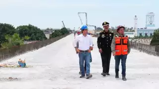 Construcción del Viaducto Elevado de Progreso avanza sin contratiempos