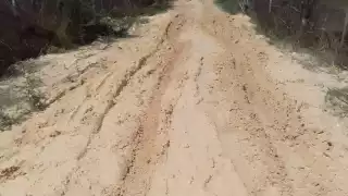 Ganaderos de Sabancuy piden mejores caminos; lluvias entorpece acceso a sus terrenos