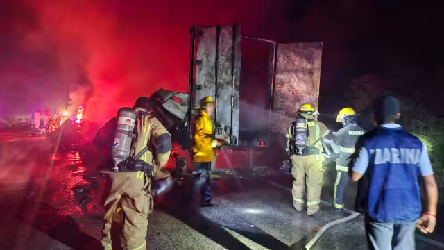 Las autoridades están realizando los procedimientos correspondientes