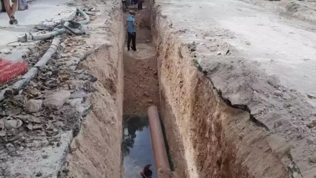 Ciudadanos reportan que CAPA expone a sus trabajadores en obras