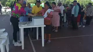 Realizan elecciones en Plan de Ayala en Sabancuy