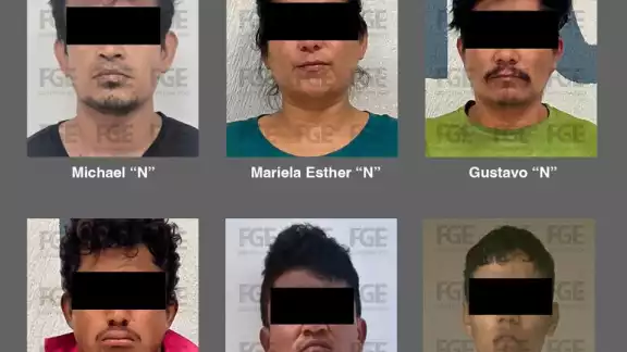 Seis de los 15 detenidos en diferentes localidades de Quintana Roo. Seis de los 15 detenidos en diferentes localidades de Quintana Roo.