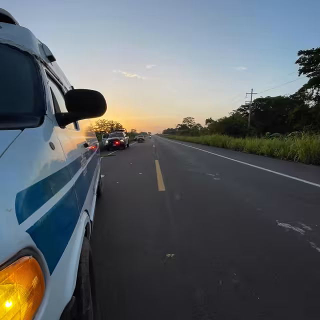 El sujeto fue declarado muerto en la escena