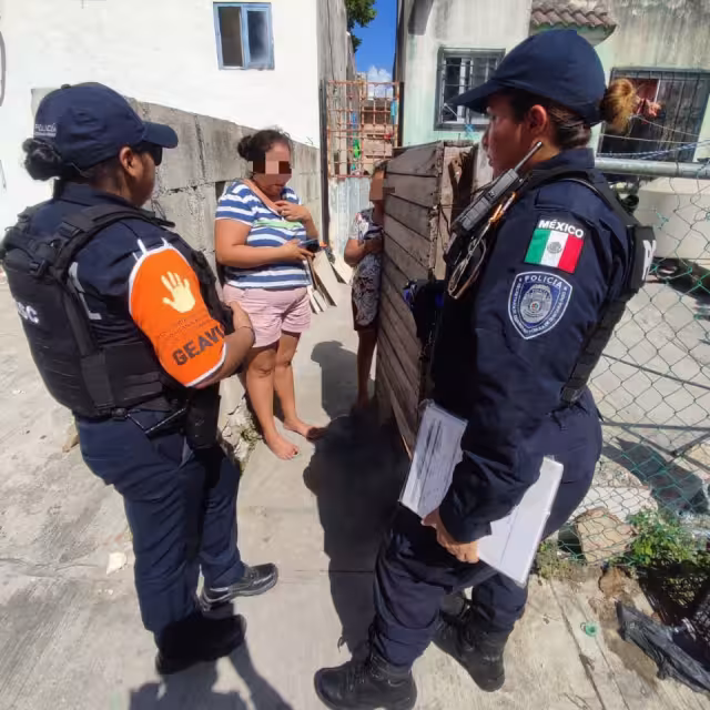 Paramédicos tras realizar los primeros auxilios, determinaron que se encontraba estable