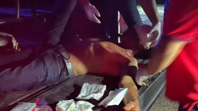 El herido fue llevado al Hospital General en Chetumal