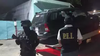 SSP y FGE decomisan camioneta que atropelló a familia en Kanasín