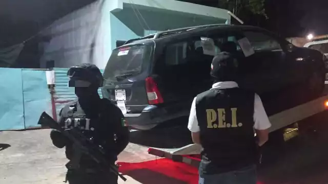 El vehículo se encontraba en un predio en la colonia Mulchechén