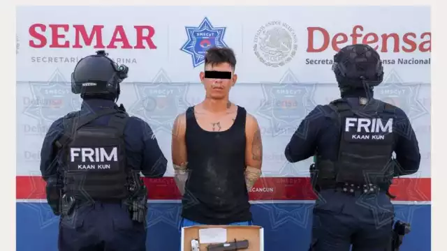 Iván “N” fue asegurado y puesto a disposición de la Fiscalía General del Estado