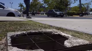 Falta de mantenimiento convierte registros en riesgo diario en el Centro