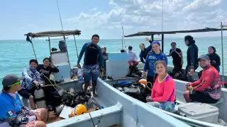 Pescadores de El Cuyo implementan refugio marino para conservar a la langosta espinosa 