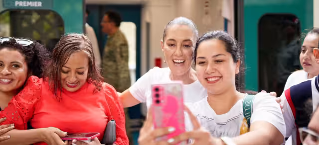 La presidenta Claudia Sheinbaum Pardo continuará hoy en la entidad su gira por el Sureste