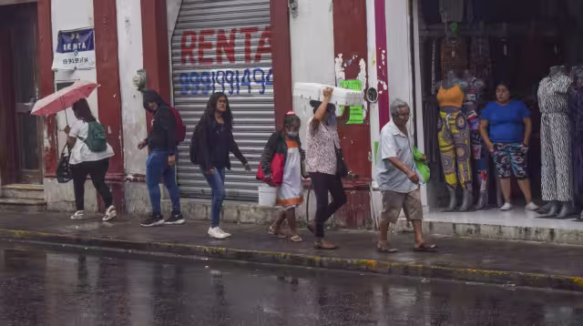 Se espera probabilidad de lluvias este lunes en Mérida