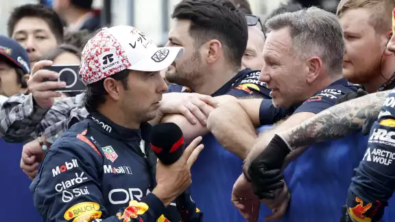 Checo y Horner. Checo y Horner.