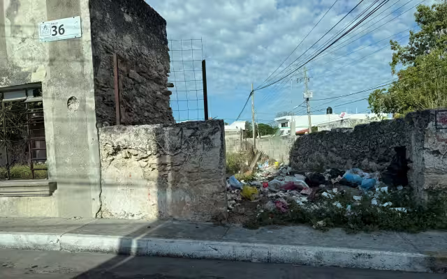 Malos olores y basura afectan imagen urbana en pleno centro