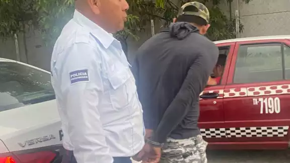 Elementos de la Secretaría de Protección y Seguridad Ciudadana hicieron la detención. Elementos de la Secretaría de Protección y Seguridad Ciudadana hicieron la detención.