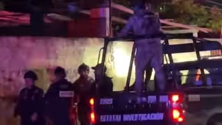 Elementos de diferentes corporaciones llegaron al lugar de los hechos.