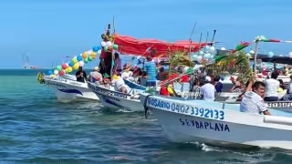 Tradicion patronal Seybaplaya recta final