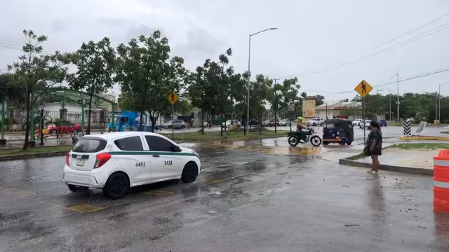 Las lluvias en Cancún estarán presentes en distintos horarios del día 