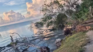 Continúa avanzando erosión en bahía de Chetumal 