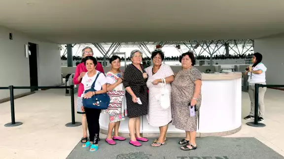 Trabajadores de la estación en Cancún, confirmaron que el número de turistas de otras regiones del país han aumentado. Trabajadores de la estación en Cancún, confirmaron que el número de turistas de otras regiones del país han aumentado.