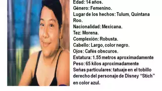 Activan ficha de búsqueda tras desaparición de una menor en Tulum