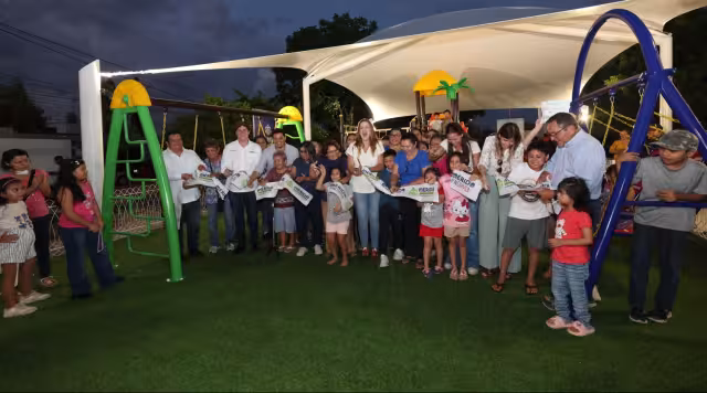 La Alcaldesa entrega a vecinos el Parque Santa María de Guadalupe totalmente renovado
