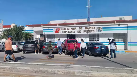 Manifestación Camaroneros en Lerma