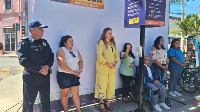 El primer punto se encuentra en el Parque de San Cristóbal de Mérida
