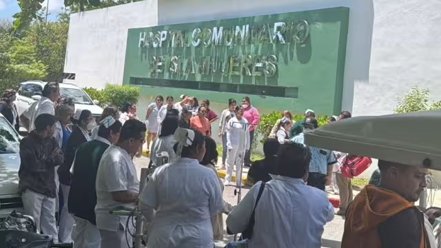 Los simulacros se realizaron en el centro hospedaje Ixchel y en el Hospital Comunitario