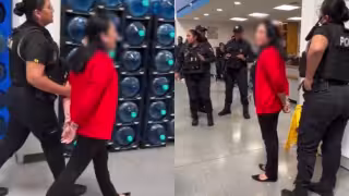 Detienen a una mujer por presuntamente intentar robar artículos de un Walmart en Cancún