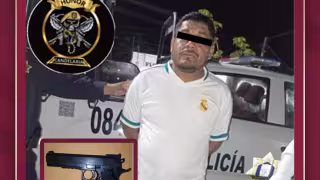 Detienen a hombre por presuntamente amenazar con un arma a otra persona en Candelaria