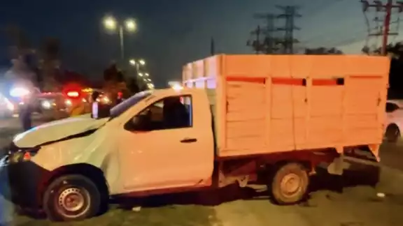 El accidente dejó a 18 individuos lesionados. El accidente dejó a 18 individuos lesionados.