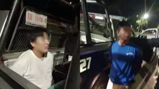 En su segundo intento de robo, los presuntos ladrones fueron detenidos por los vecinos